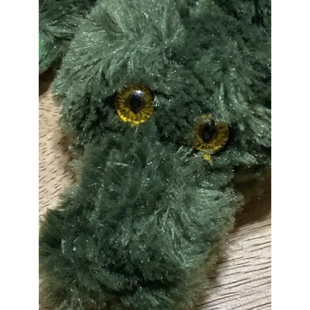 Aurora Crocodile Alligator Plush Stuffed Animal Toy Soft Green Yellow Eyes‎